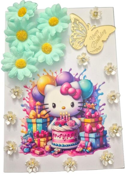 Kawaii Sanrio Greeting with Flowers & Gifts