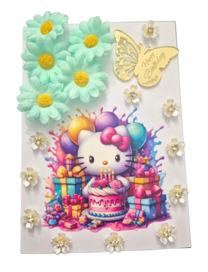 Kawaii Sanrio Greeting with Flowers & Gifts